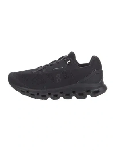 Pre-owned On Mesh Athletic Sneakers In Black