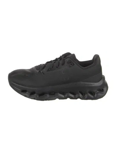 Pre-owned On Mesh Athletic Sneakers In Black