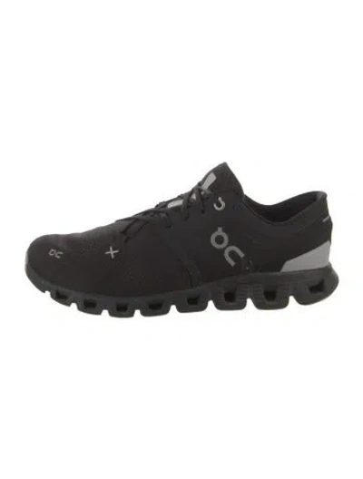 Pre-owned On Mesh Athletic Sneakers In Black