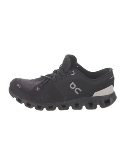 Pre-owned On Mesh Athletic Sneakers In Black