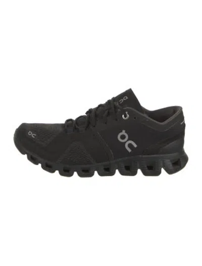 Pre-owned On Mesh Athletic Sneakers In Black