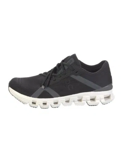 Pre-owned On Mesh Athletic Sneakers In Black/grey