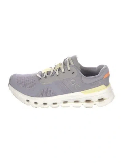 Pre-owned On Mesh Athletic Sneakers In Black/grey