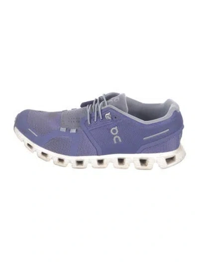 Pre-owned On Mesh Athletic Sneakers In Blue/purple