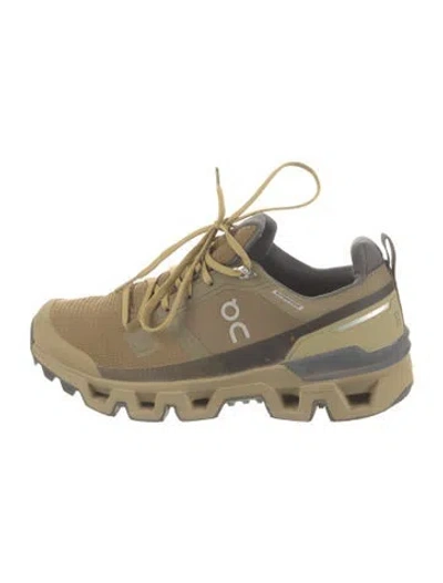 Pre-owned On Mesh Athletic Sneakers In Green