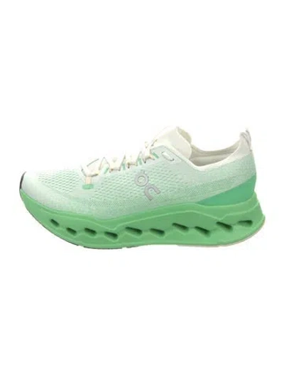 Pre-owned On Mesh Athletic Sneakers In Green