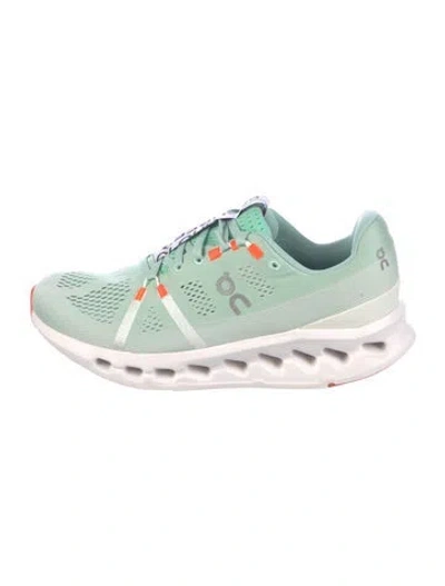 Pre-owned On Mesh Athletic Sneakers In Green