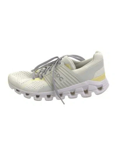 Pre-owned On Mesh Athletic Sneakers In Green/white