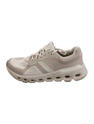 Pre-owned On Mesh Athletic Sneakers In Grey/silver