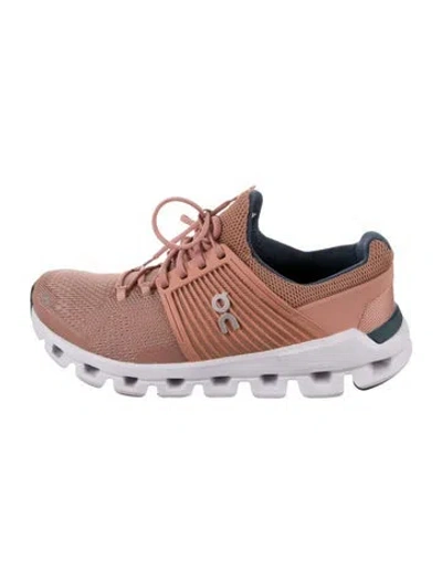 Pre-owned On Mesh Athletic Sneakers In Neutrals