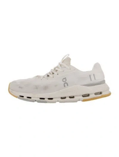 Pre-owned On Mesh Athletic Sneakers In Neutrals/white