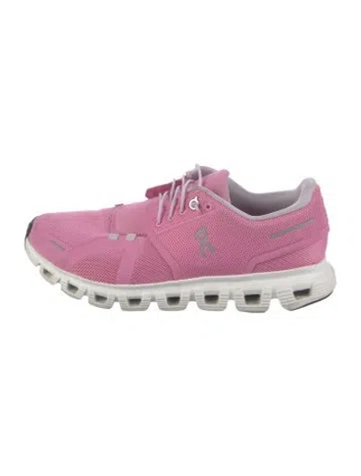 Pre-owned On Mesh Athletic Sneakers In Pink