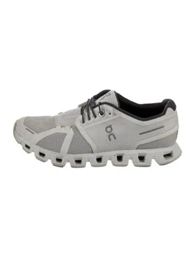 Pre-owned On Mesh Athletic Sneakers In Silver