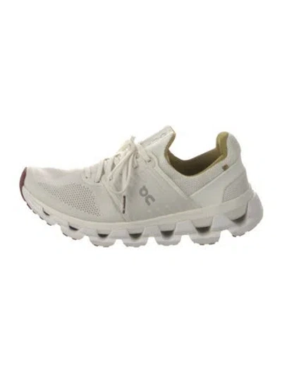 Pre-owned On Mesh Athletic Sneakers In White