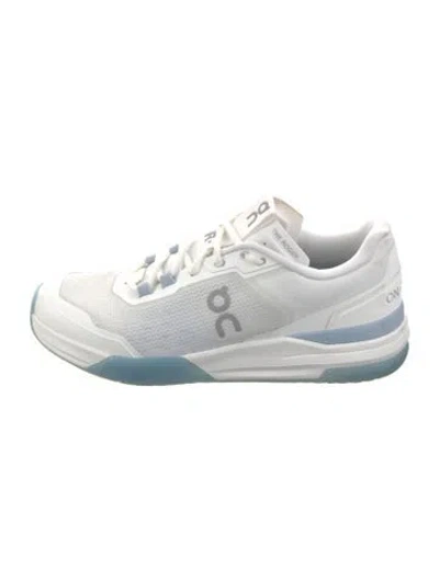 Pre-owned On Mesh Athletic Sneakers In White