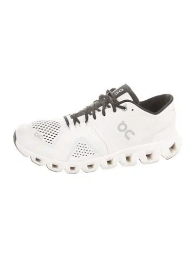 Pre-owned On Mesh Athletic Sneakers In White