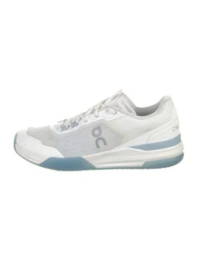 Pre-owned On Mesh Athletic Sneakers In White