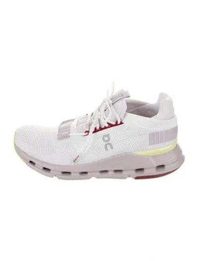 Pre-owned On Mesh Athletic Sneakers In White