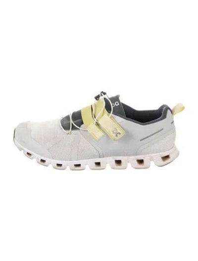 Pre-owned On Mesh Athletic Sneakers In White