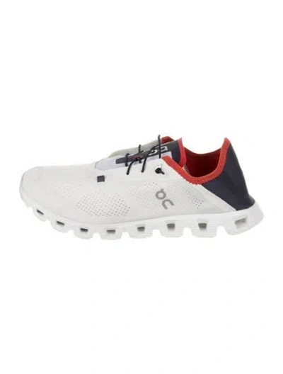 Pre-owned On Mesh Athletic Sneakers In White