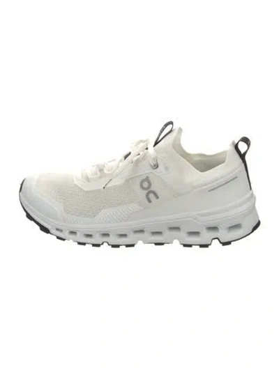 Pre-owned On Mesh Athletic Sneakers In White