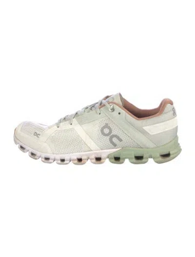 Pre-owned On Mesh Athletic Sneakers In White