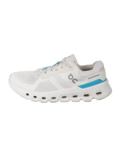 Pre-owned On Mesh Athletic Sneakers In White
