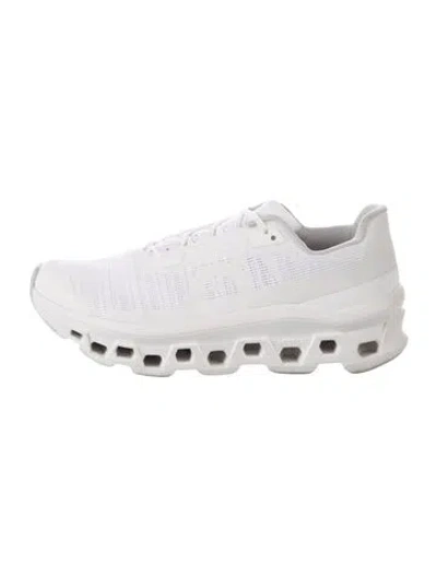 Pre-owned On Mesh Athletic Sneakers In White
