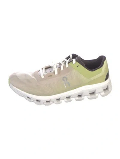 Pre-owned On Mesh Athletic Sneakers In White