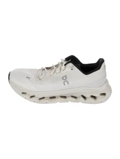 Pre-owned On Mesh Athletic Sneakers In White