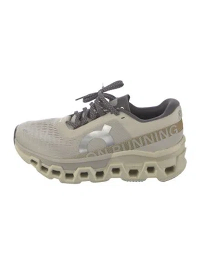 Pre-owned On Mesh Athletic Sneakers In White