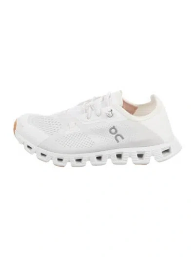 Pre-owned On Mesh Athletic Sneakers In White