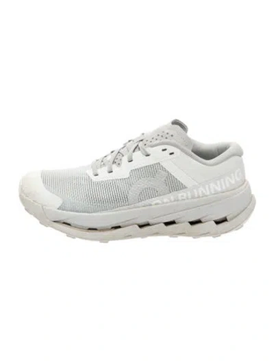 Pre-owned On Mesh Athletic Sneakers In White