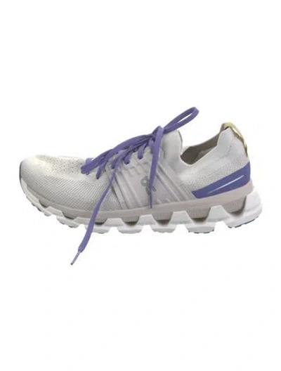 Pre-owned On Mesh Athletic Sneakers In White