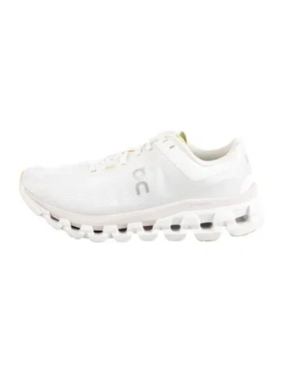 Pre-owned On Mesh Athletic Sneakers In White