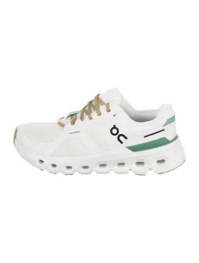 Pre-owned On Mesh Athletic Sneakers In White