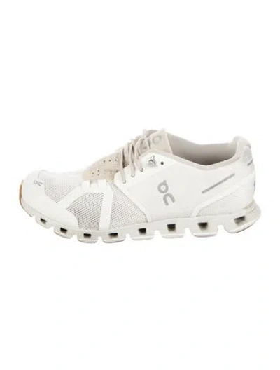 Pre-owned On Mesh Athletic Sneakers In White
