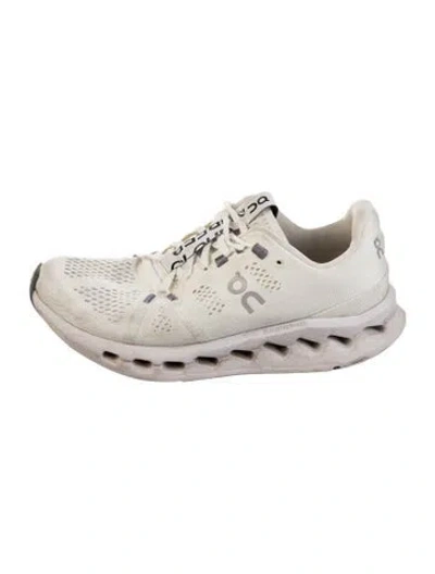 Pre-owned On Mesh Athletic Sneakers In White