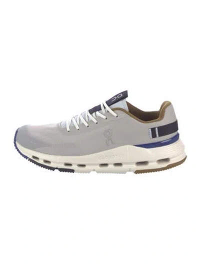 Pre-owned On Mesh Athletic Sneakers In White