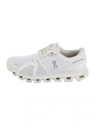 Pre-owned On Mesh Athletic Sneakers In White