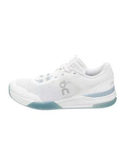 Pre-owned On Mesh Athletic Sneakers In White