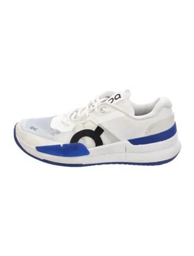 Pre-owned On Mesh Athletic Sneakers In White