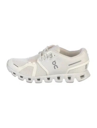 Pre-owned On Mesh Athletic Sneakers In White