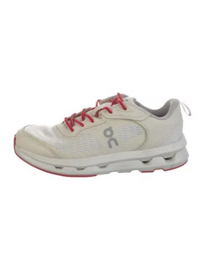 Pre-owned On Mesh Athletic Sneakers In White