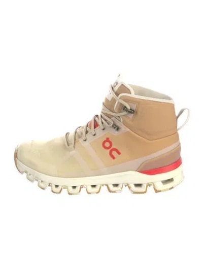 Pre-owned On Mesh Athletic Sneakers In Yellow