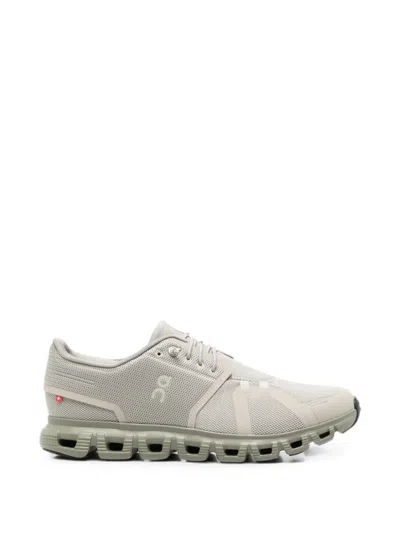 On Mesh Cloud Sneakers In Animal Print