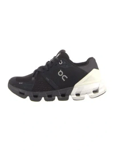 Pre-owned On Mesh Colorblock Pattern Athletic Sneakers In Black