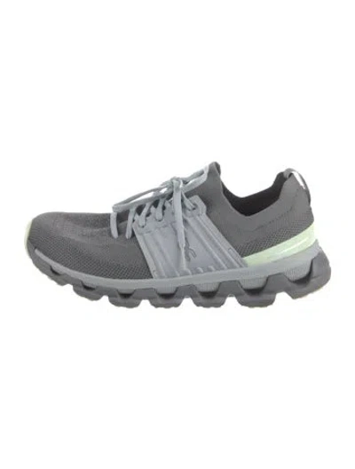 Pre-owned On Mesh Colorblock Pattern Athletic Sneakers In Gray