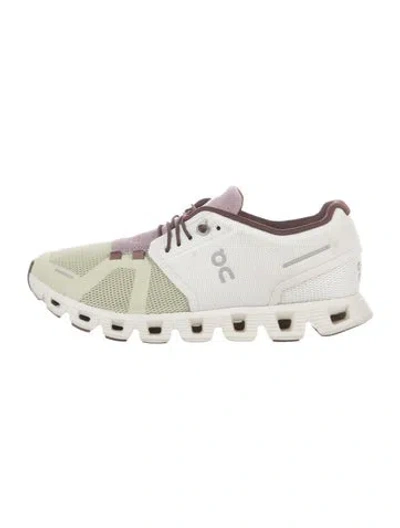 Pre-owned On Mesh Colorblock Pattern Athletic Sneakers In Neutrals
