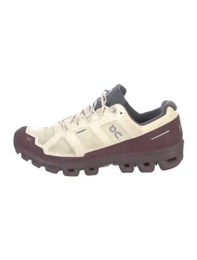 Pre-owned On Mesh Colorblock Pattern Sneakers In Multi